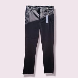 Level 99 Grey Size 28 Zipper Pocket Crop Chino Pants NEW